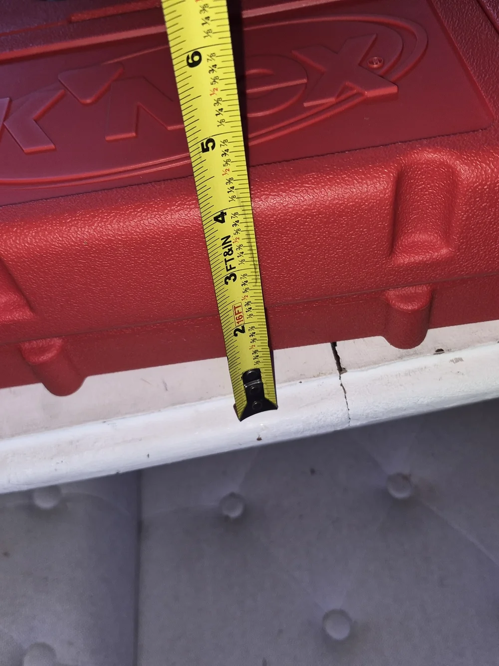 1997 K'NEX hard plastic Case